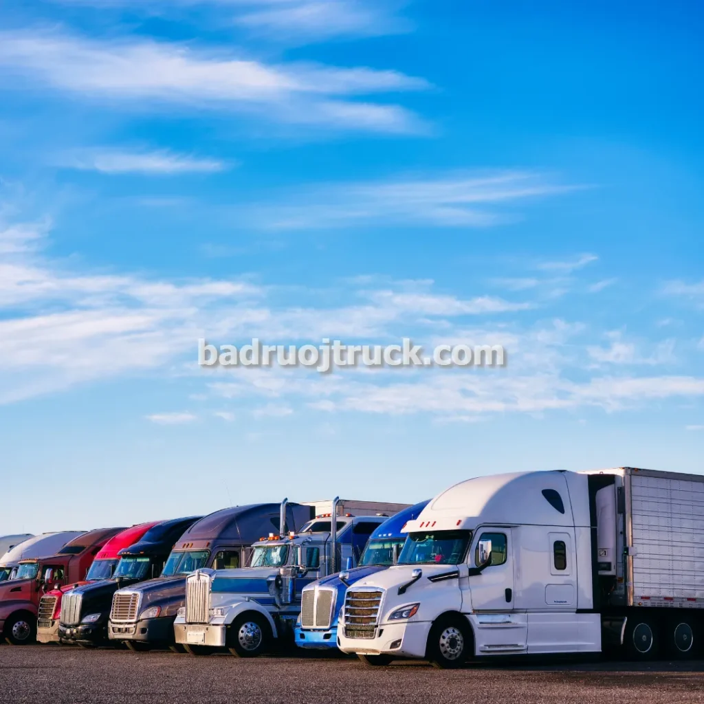 نمایشگاه کامیون نو و دست دوم در بندر عباس